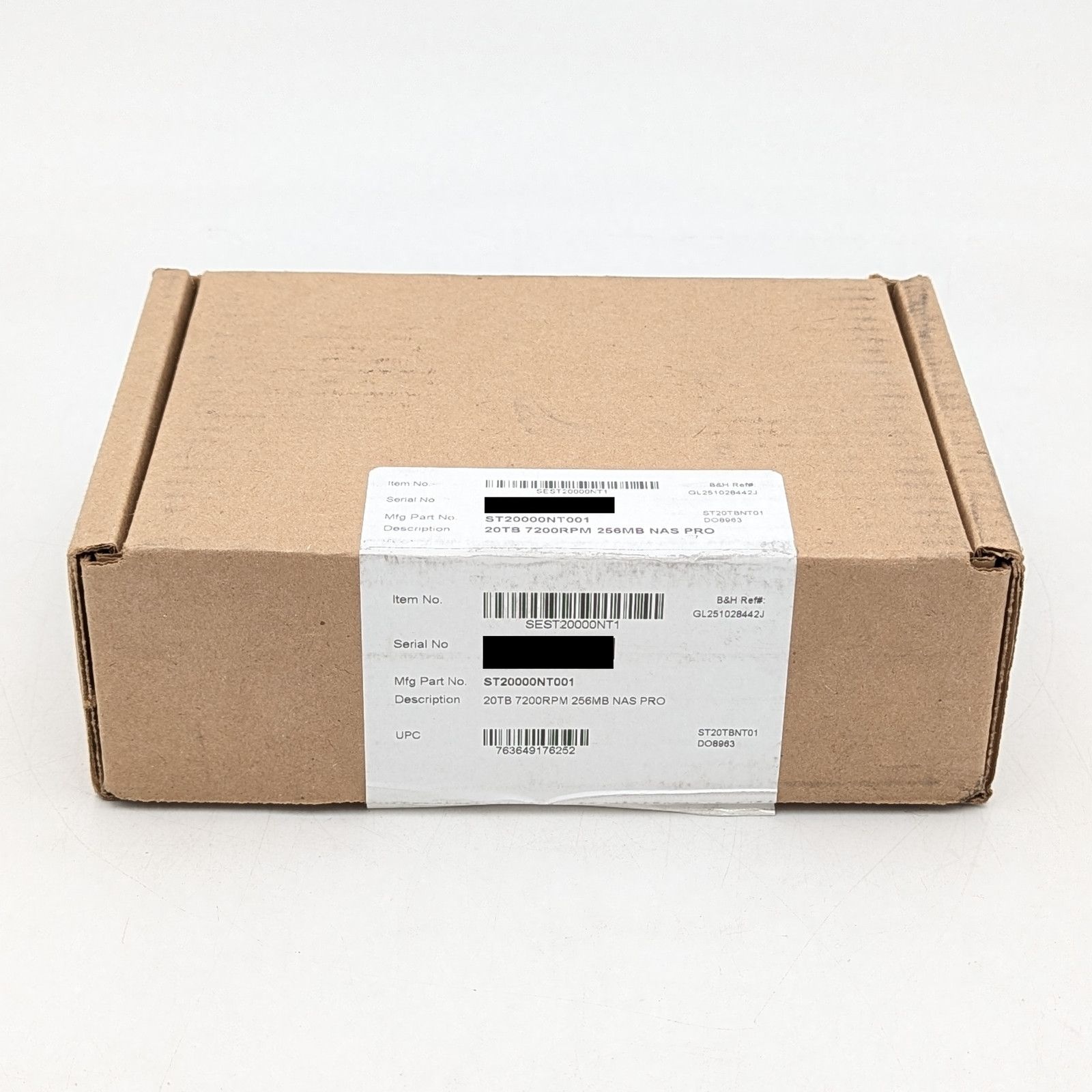 Seagate IronWolf Pro 20TB 7200 RPM SATA 6.0Gb/s 3.5 (ST20000NT001) PC 컴퓨터 노트북 데스크탑 ST20000NT001 3519151 336665833656