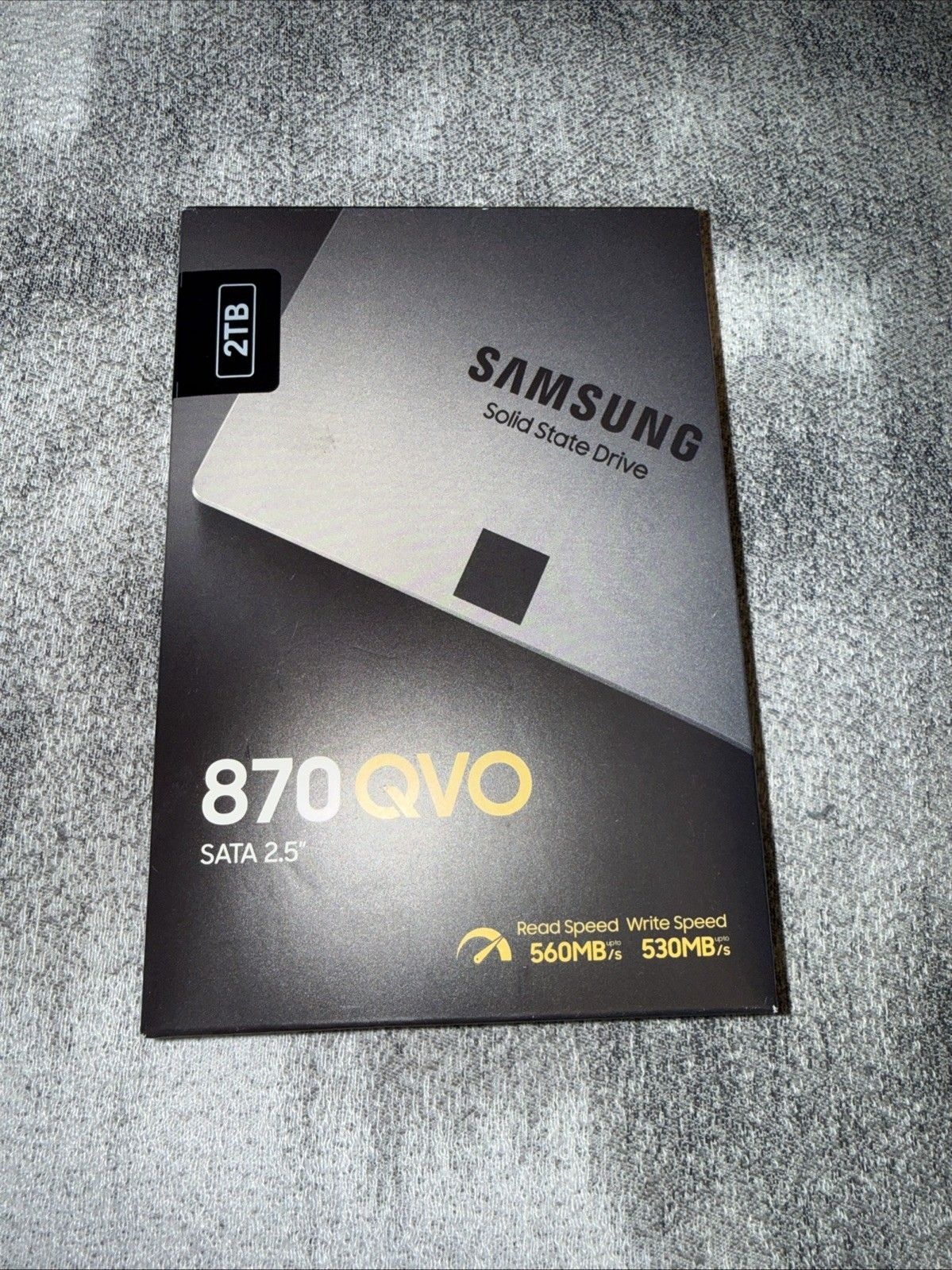 삼성 SAMSUNG [세금포함] [정품] MZ-77Q2T0 870 QVO 2TB 2.5 SATA III Internal SSD 솔리드 스테이트 드라이브[세금포함] 브랜드 New
