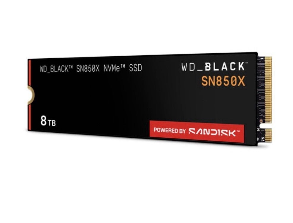 웨스턴 디지털 M70 WD 블랙 SN850X 8TB SSD 솔리드 스테이트 드라이브[세금포함] [정품] WDS800T2X0E TESTED 100% good health 0 writ