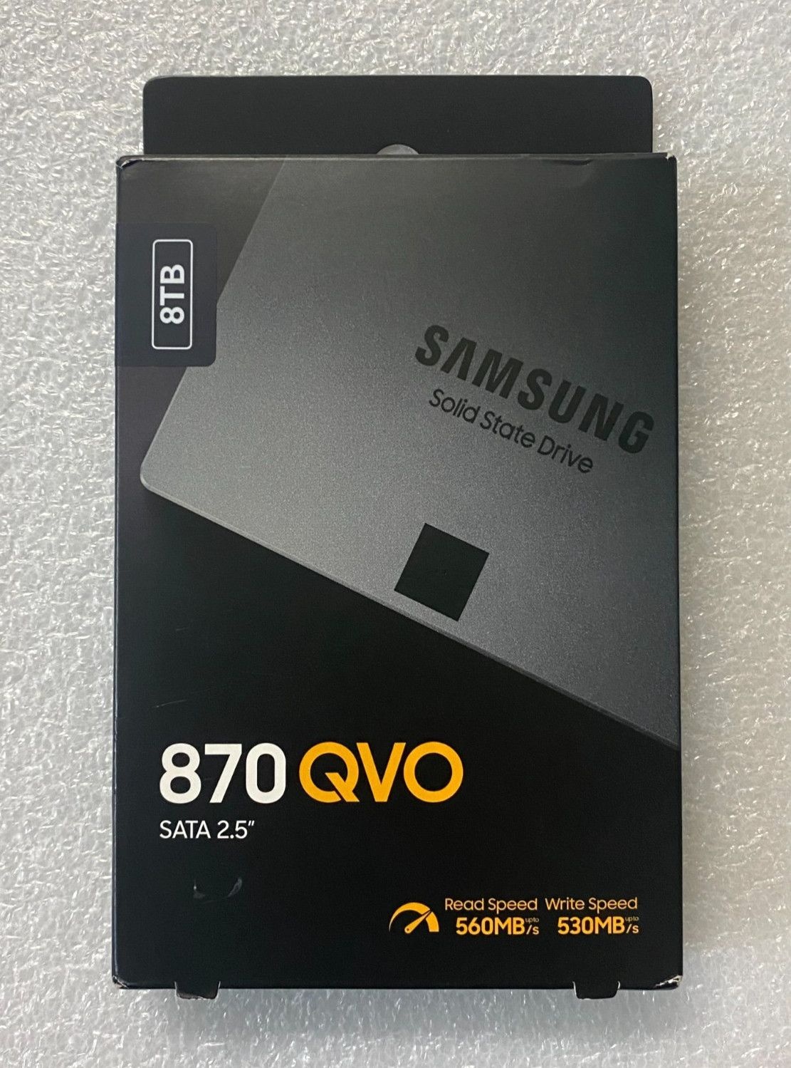 삼성 SAMSUNG [세금포함] [정품] 870 QVO 8TB MZ-77Q8T0 6Gb/s SATA III 2.5 SSD 솔리드 스테이트 드라이브[세금포함] ** MZ-77Q8T0B/AM