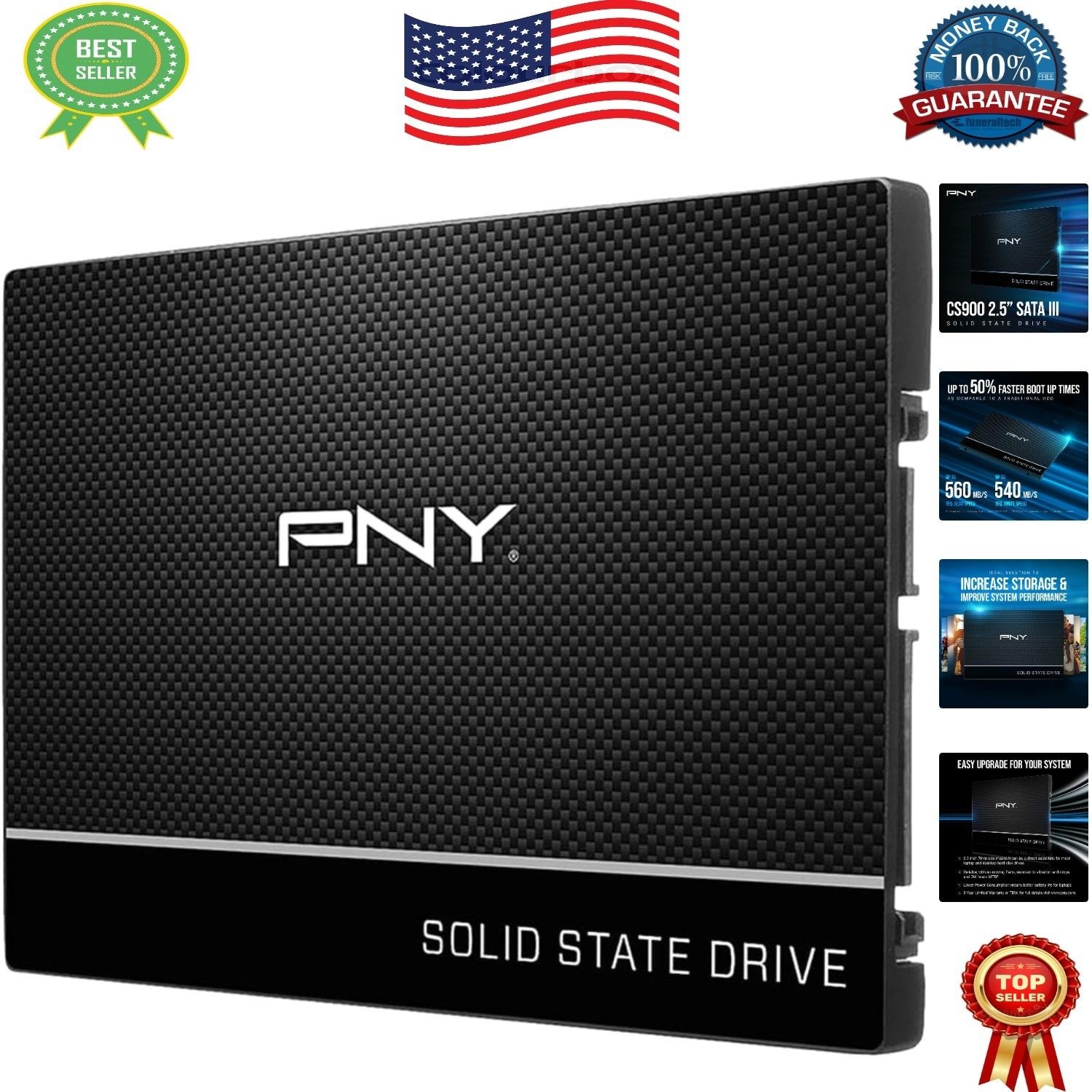 Unbranded CS900 250GB 2.5 SSD 솔리드 스테이트 드라이브[세금포함] [정품] - 하드웨어 [세금포함] Encryption & 라이트ning Fast 속도s 3