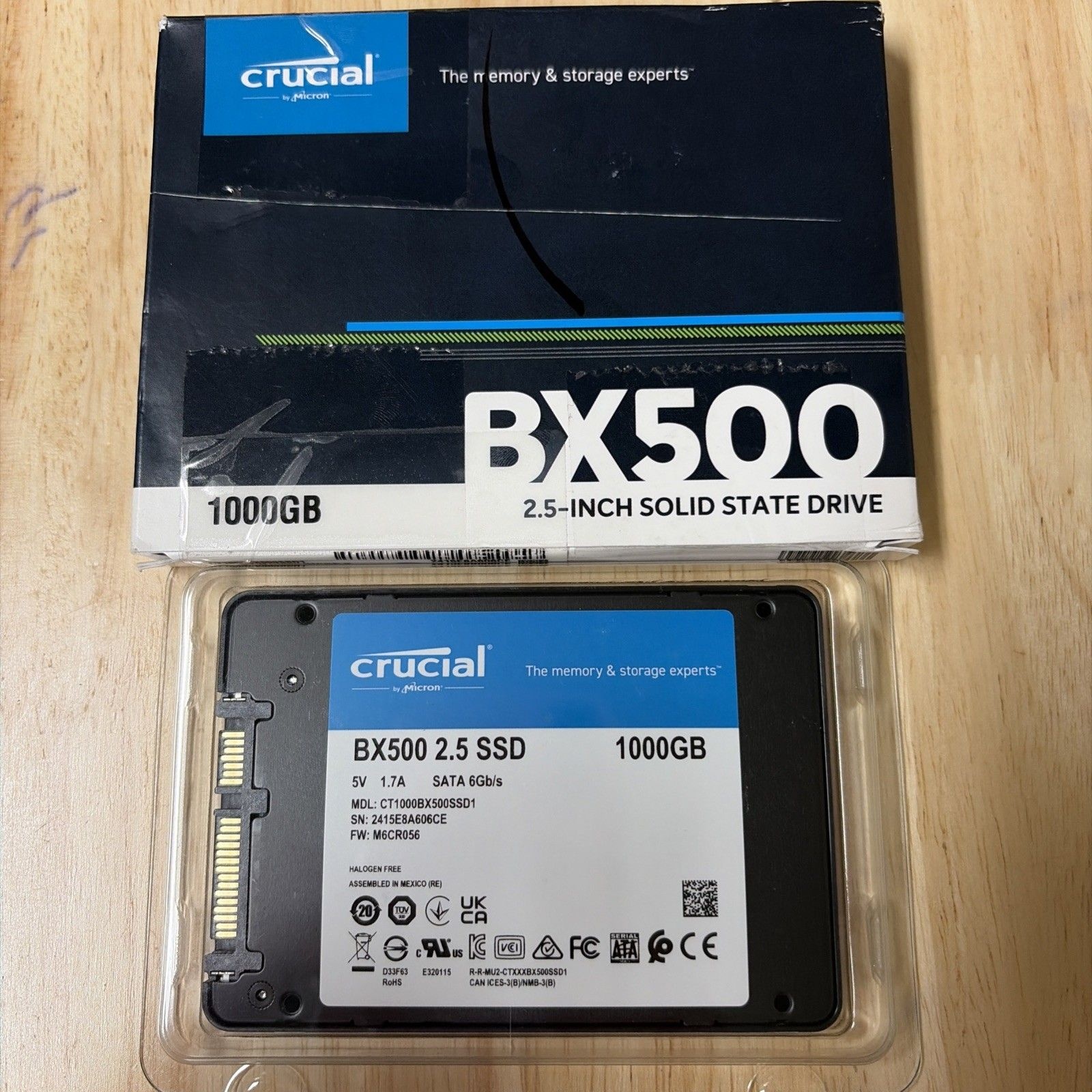 Crucial Crucial BX500 1TB 2.5 3D NAND SATA III Internal SSD 솔리드 스테이트 드라이브[세금포함] [정품] CT1000BX500SSD [정품]1 New 3519549 31