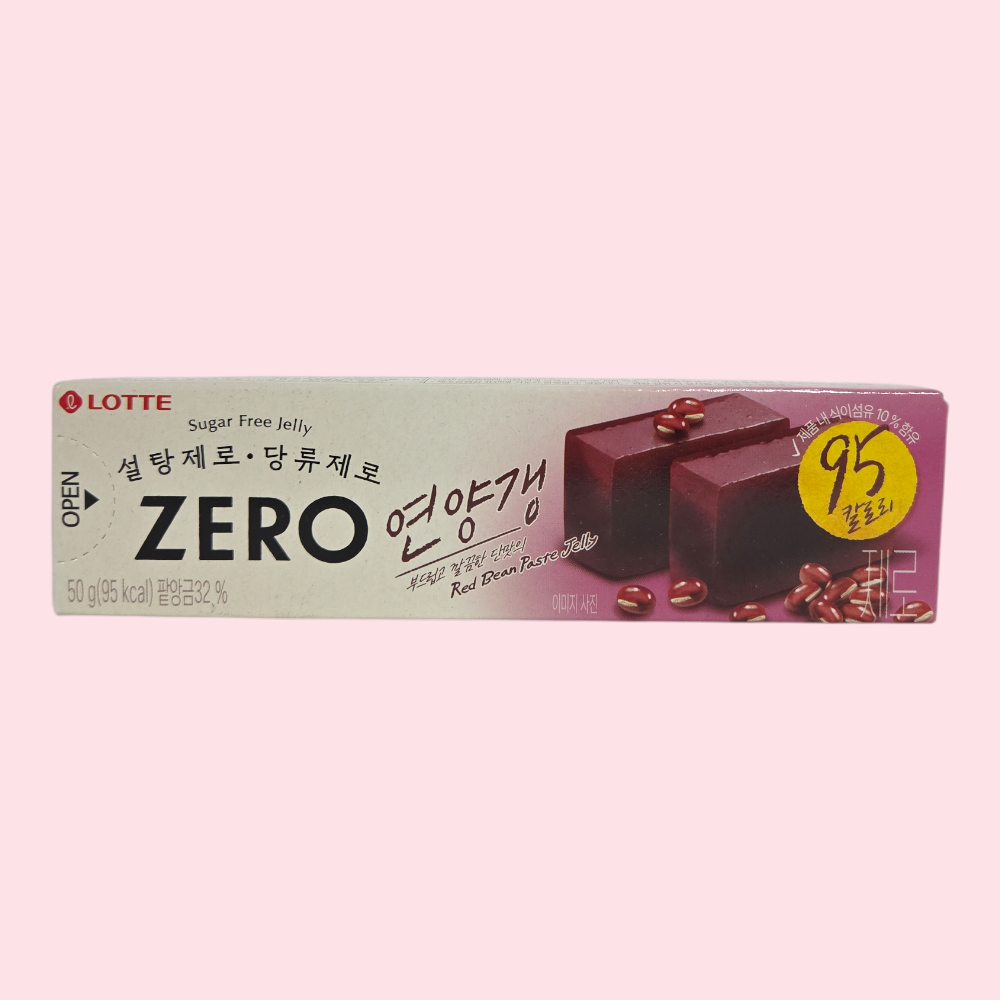 롯데제과 제로 연양갱 팥 50g x10개