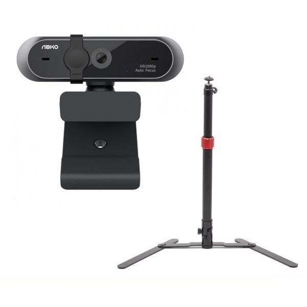 ABKO 화상카메라 APC930 QHD 웹캠 + 다용도 테이블 스탠드 패키지 AC280 4096362