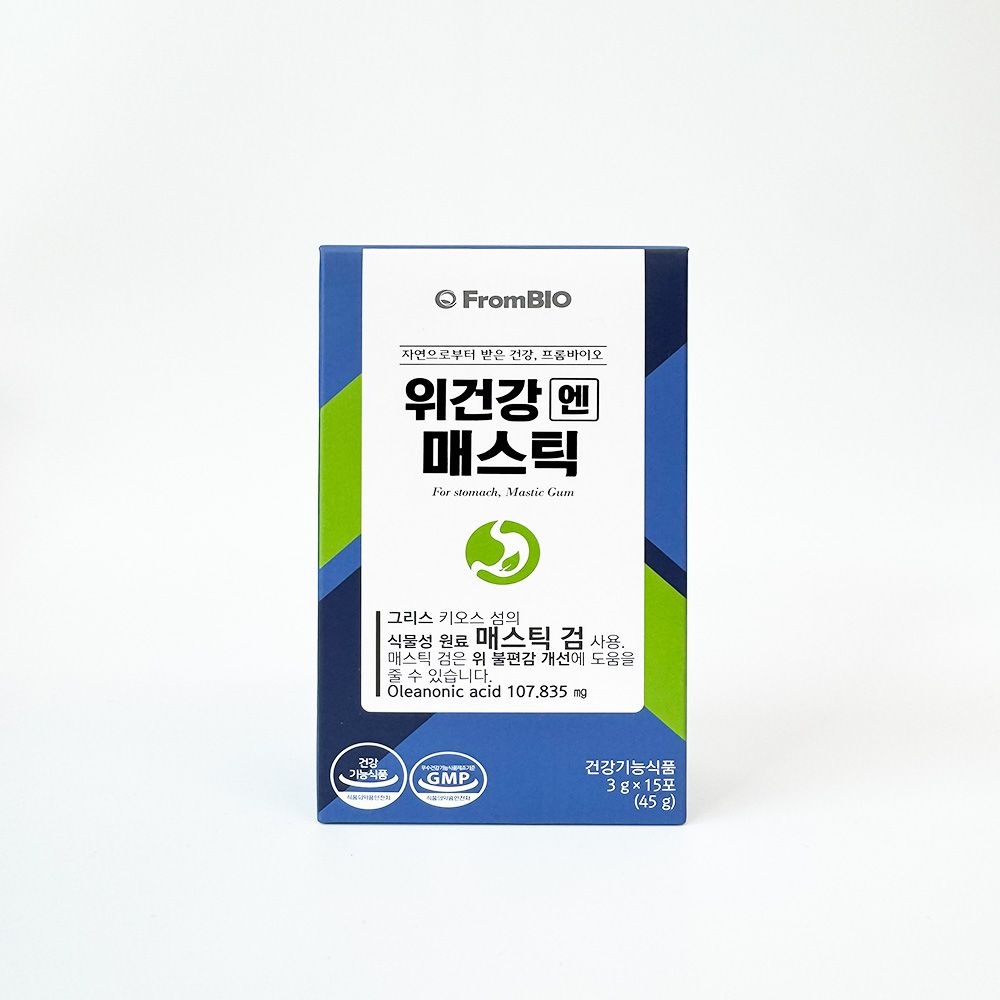 프롬바이오 위건강엔 매스틱 3g x 30포 1개