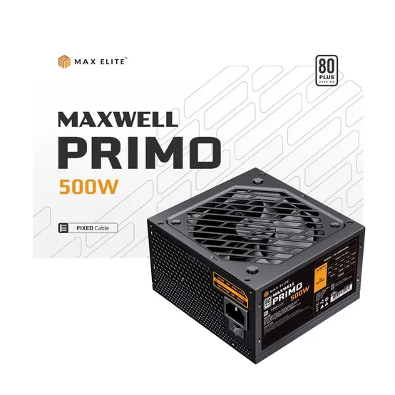 [카드추가할인] HIT 맥스엘리트 MAXWELL PRIMO 500W 80PLUS STANDARD 플랫 /파워서플라이/정품/오늘출발/안심포장