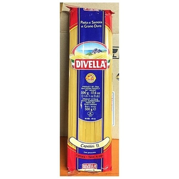 업소용 식자재 재료 디벨라 카펠리니 11번 500g X2