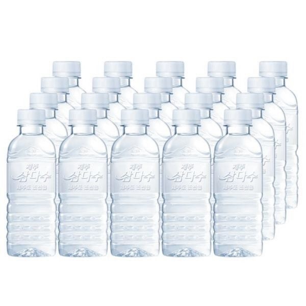 제주특별자치도개발공사 무라벨 삼다수 330mL (2박스) (20개 X 2개)