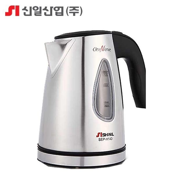 신일산업 신일 스텐 무선주전자 1L SEP-H140 4087483