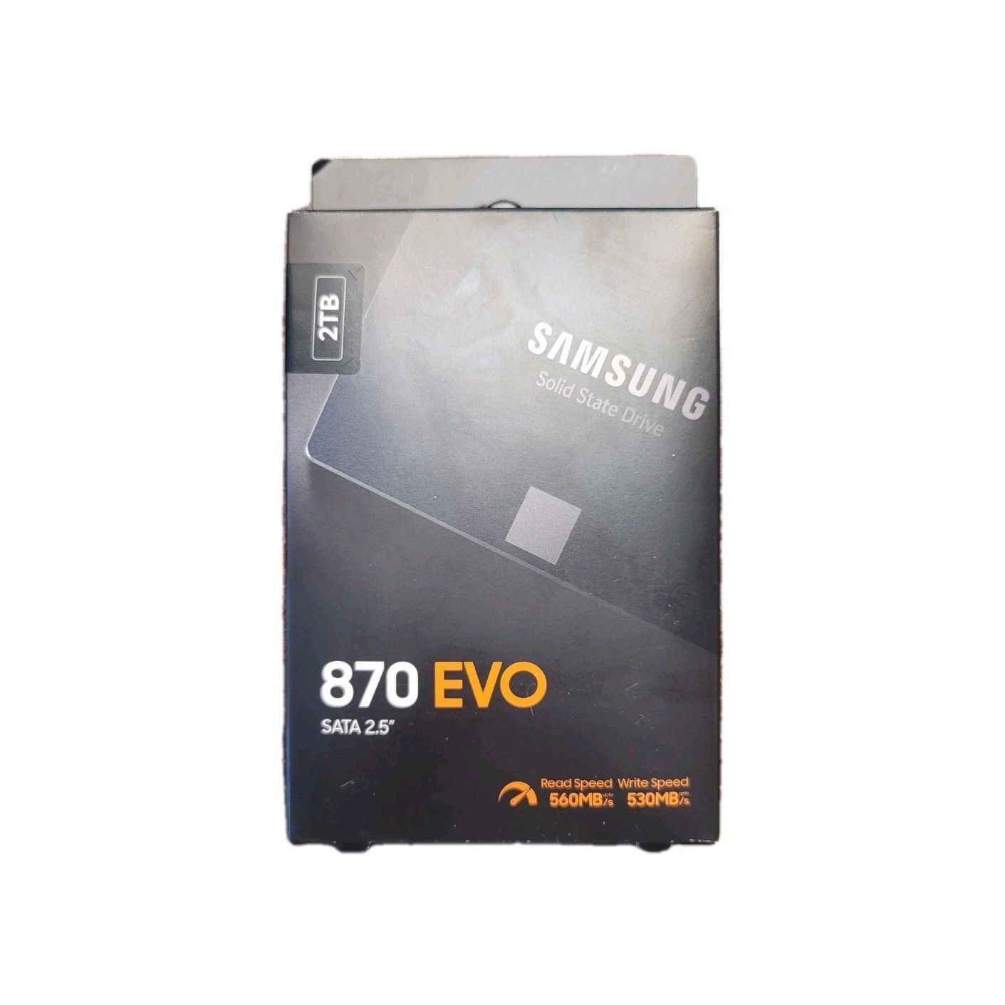 Samsung 삼성 SAMSUNG [세금포함] [정품] 870 EVO 2TB 2.5 SATA III Internal SSD 솔리드 스테이트 드라이브[세금포함] (MZ-77E2T0B/AM)New FAST