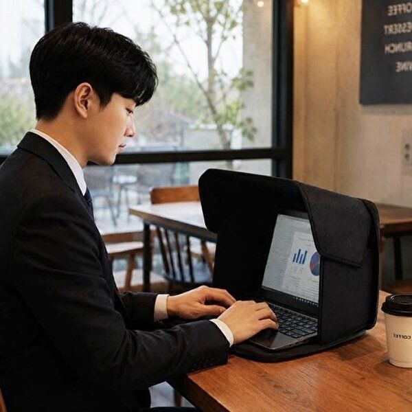 고품질 2컬러 접이식 휴대용 카페 공공장소 노트북 보안커버 노트북스크린커버 웹캠커버 WFP9LJQ