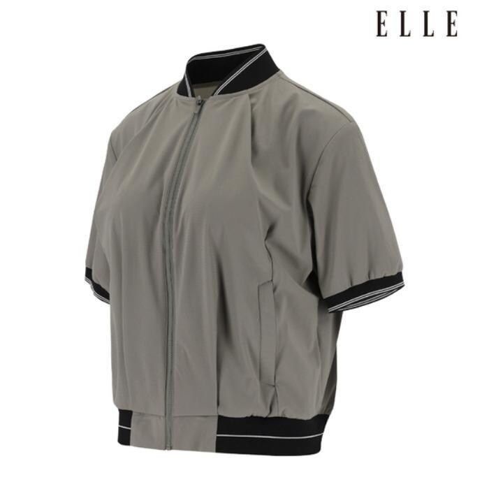 엘르골프 세이브존01 여성 트리코트 반팔 점퍼 (SET)  6L41391 731