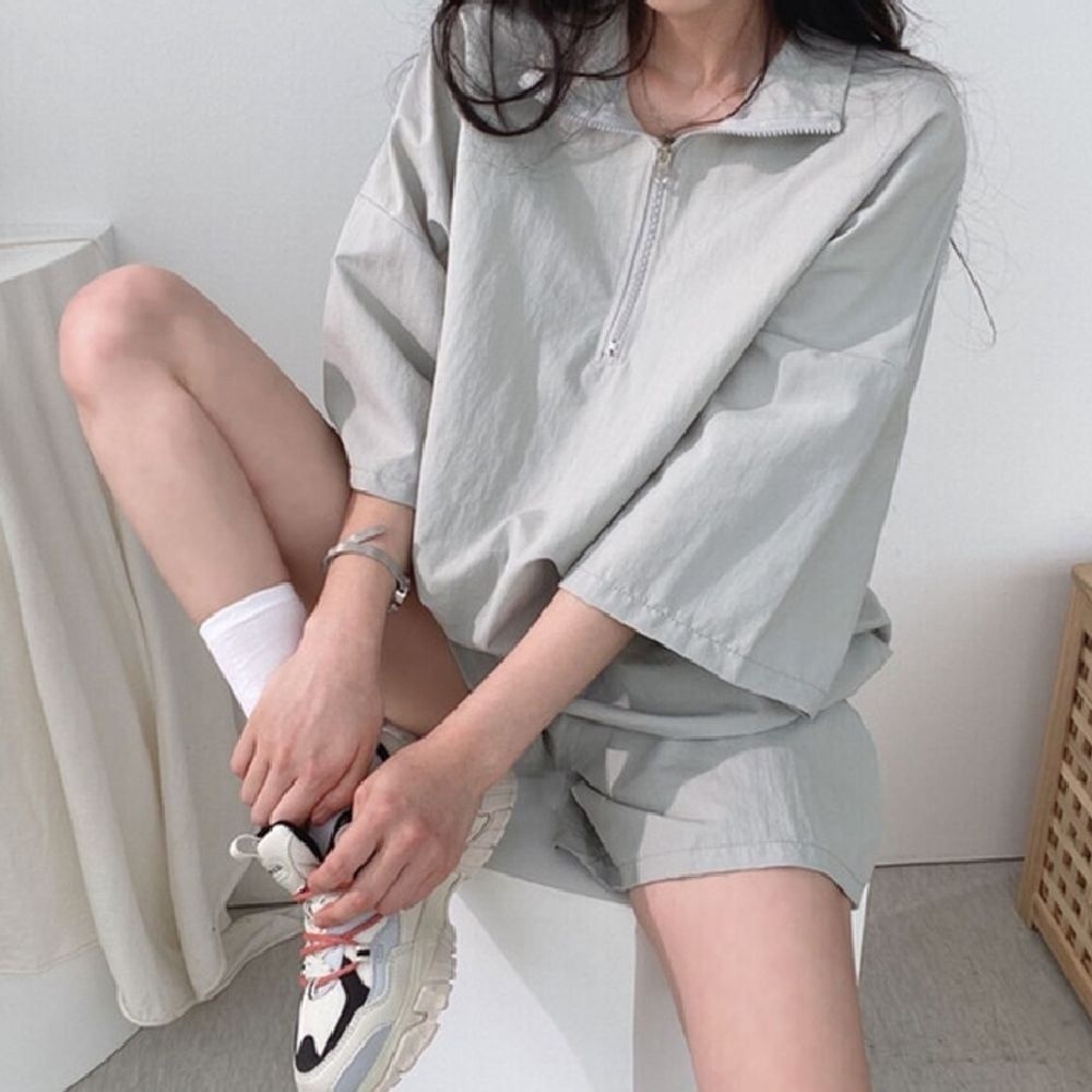꿀템공장 엠다인 여성 트레이닝복 여성트레이닝복 여름트레이닝세트