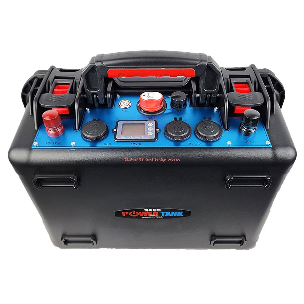 파워탱크 대용량 리튬 인산철 파워뱅크 14V 장박 캠핑 GK-LF200A