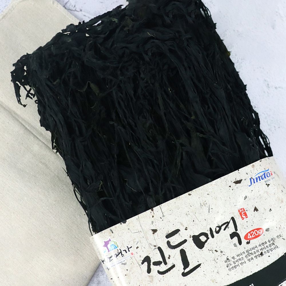 부드러운 진도 초사리미역 420g 내외