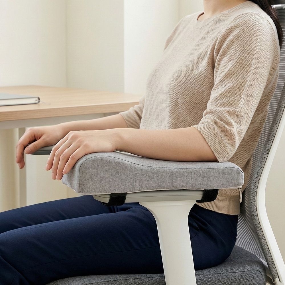 오토노스 국내제조 의자 팔걸이 쿠션 팔받침대쿠션