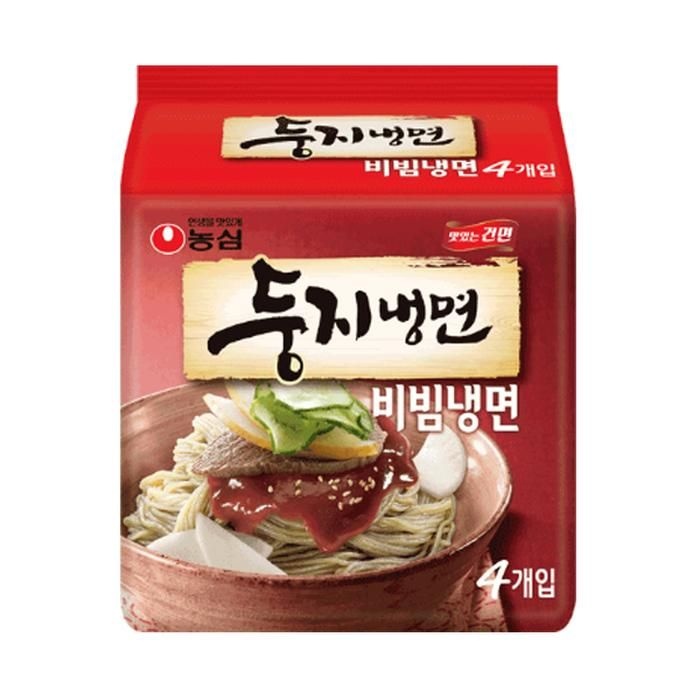 농심 둥지냉면 둥지 비빔냉면 162g 4개