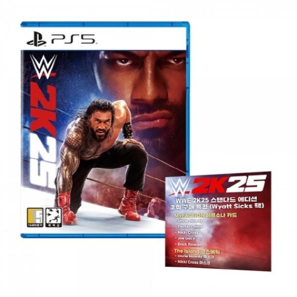 UnKnown 2KH2인터렉티브 PS5 WWE 2K25 스탠다드에디션 4097379