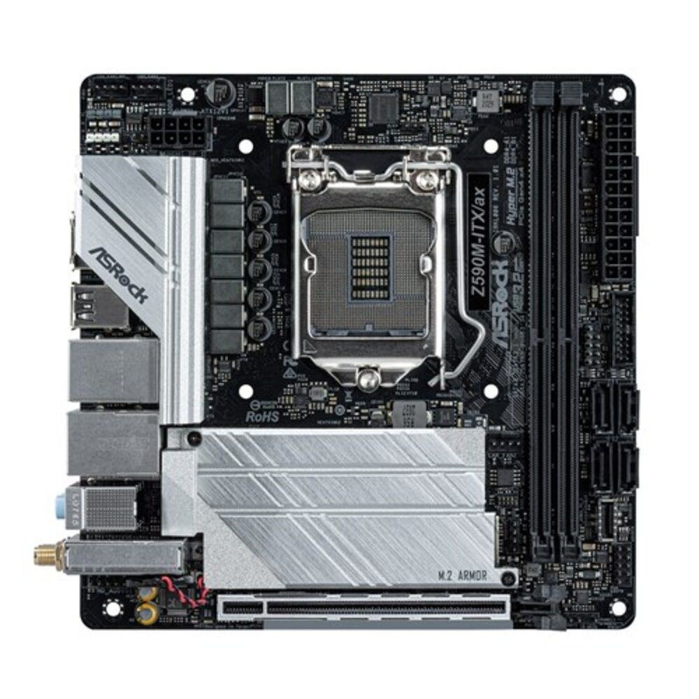 ASRock Z590M-ITX/ax 메인보드 중고
