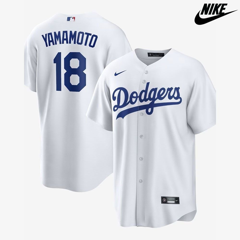 [해외] 나이키 MLB 야마모토 요시노부 LA 다저스 레플리카 유니폼 IQ5118-100