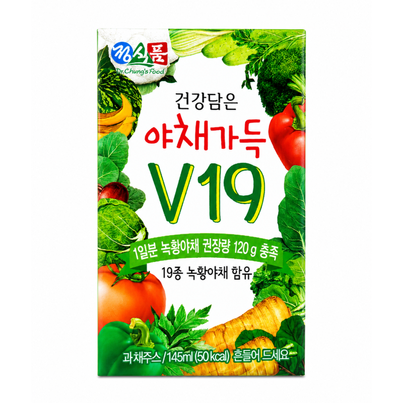 정식품 건강담은 야채가득V19 145ml 24개