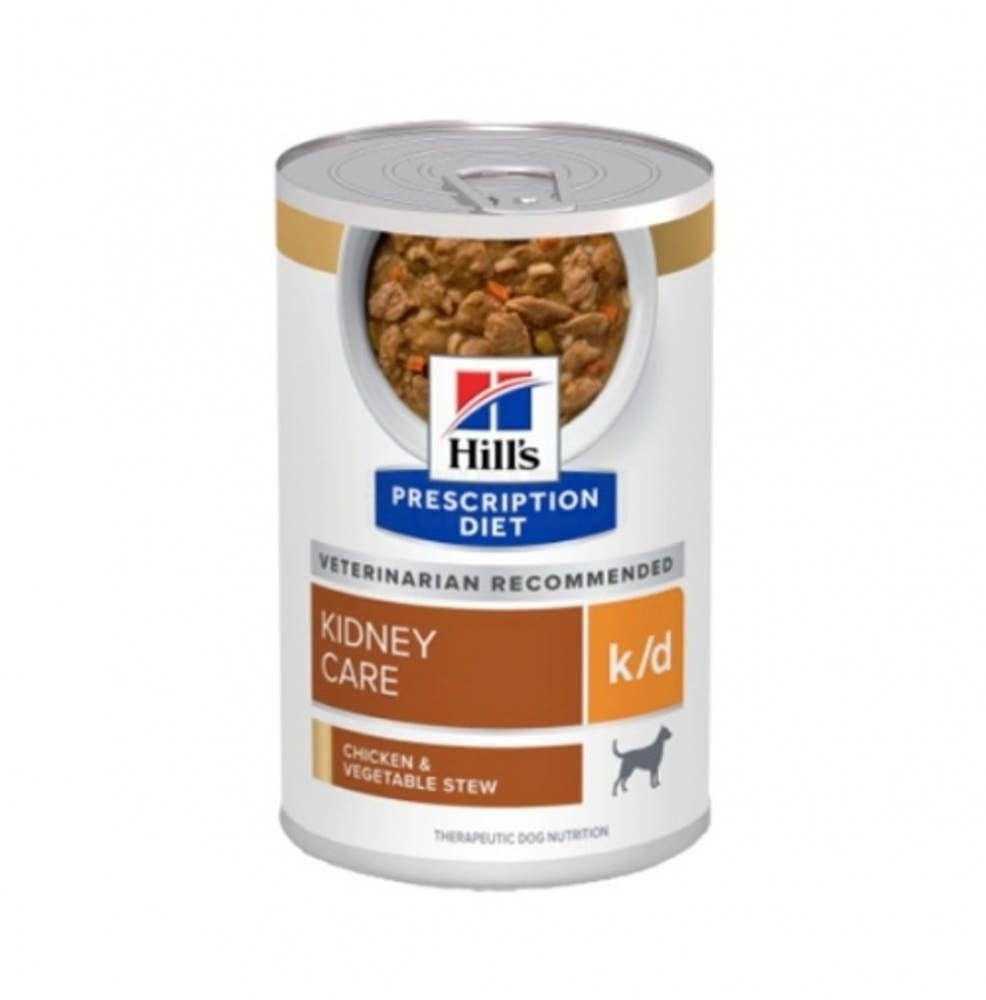 힐스 독 k d kd 캔 354g kidney care 레날 신장 심장 습식 처방사료
