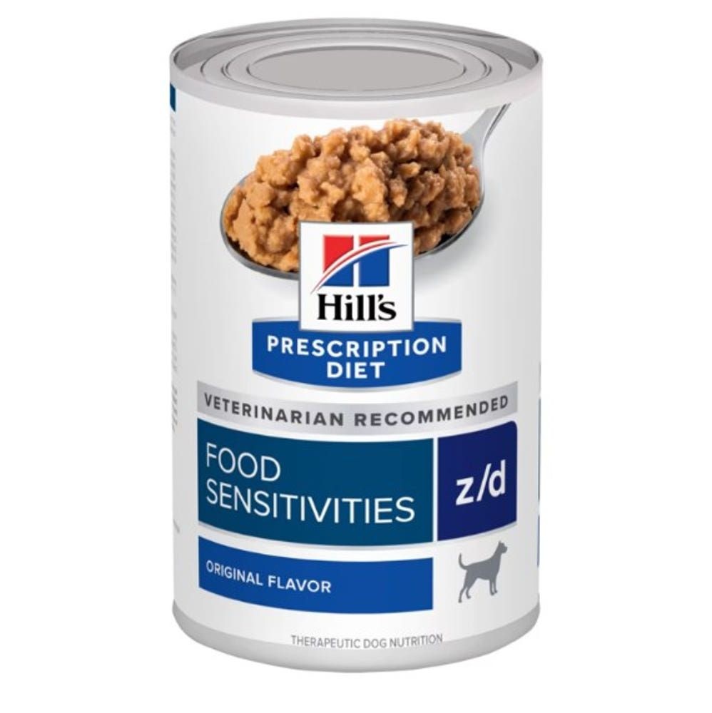 힐스 독 강아지 z d zd 370g 캔 피부 알러지 처방캔