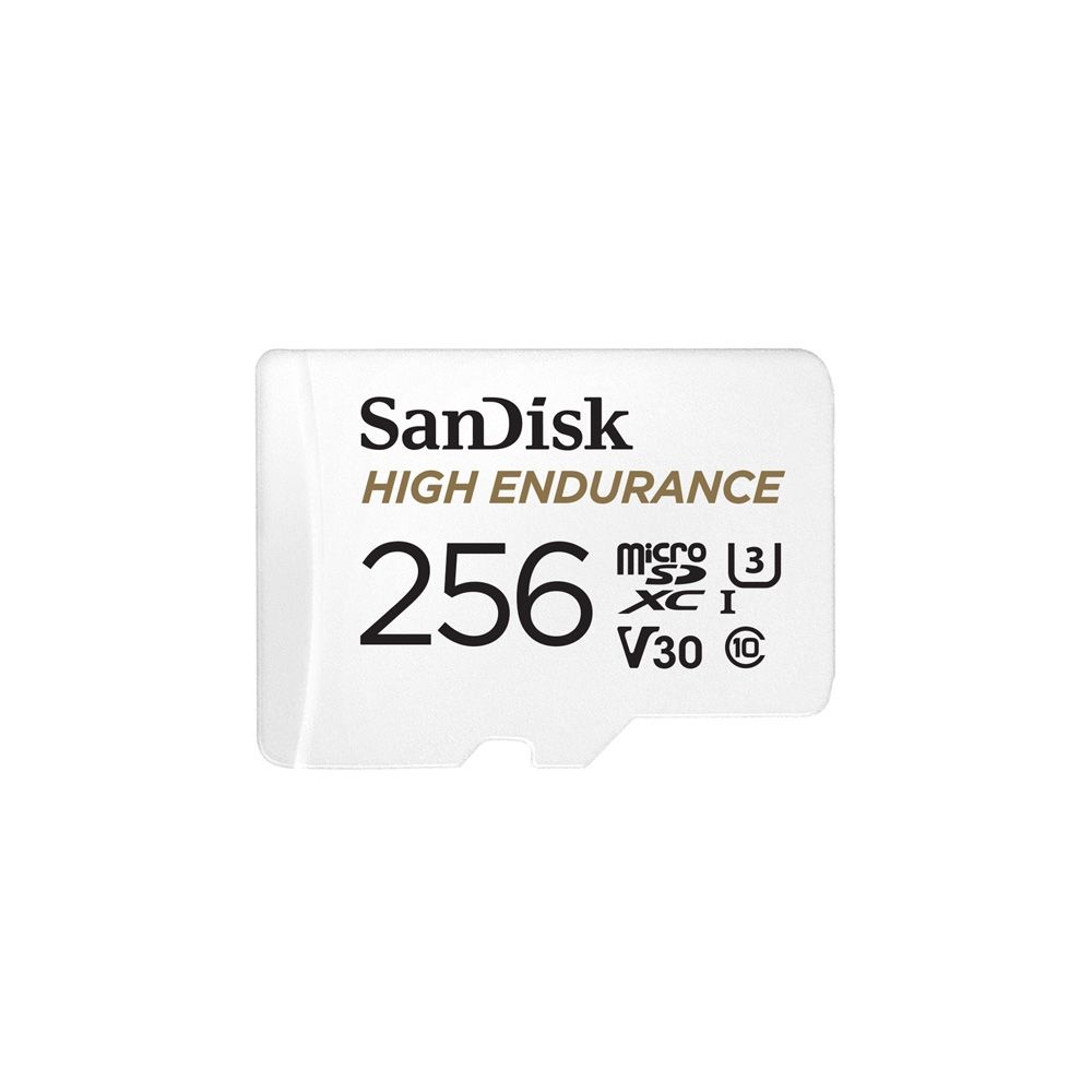 샌디스크 MicroSDXC Class10 256GB SQQNR 마이크로SD카드 메모리카드 블랙박스 홈카메라 액션캠 휴대폰 口
