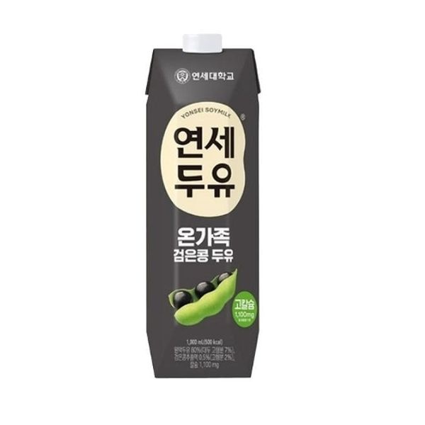 [연세대학교 연세두유] 연세 검은콩두유 1L 3개