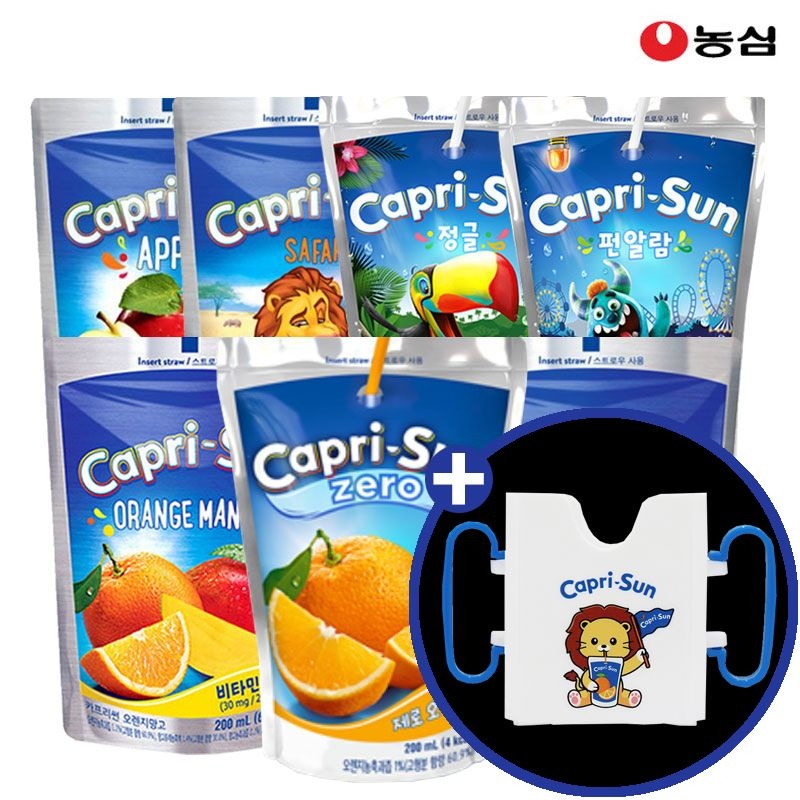 [롯데온] 카프리썬 200ML 7종 20+20 골라담기+컵홀더