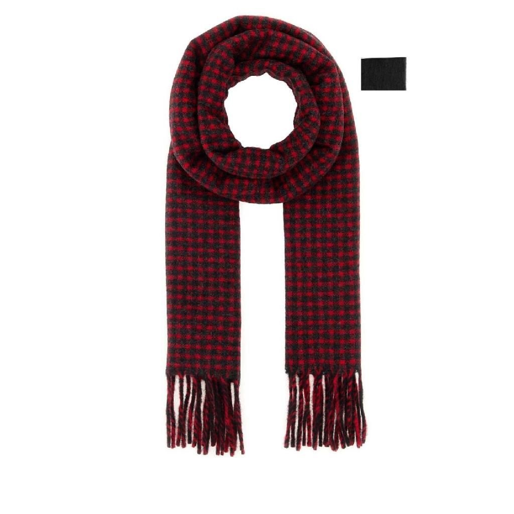 질샌더 [X45]질샌더 J22TE0116J40377 648 Embroidered wool scarf 남성 스카프 목도리 폴라드 머플러