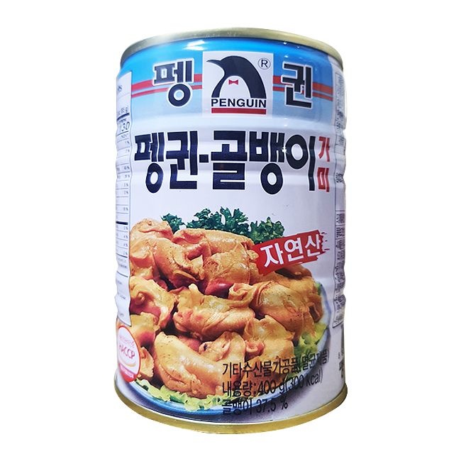 펭귄 자연산 골뱅이 400g 1개