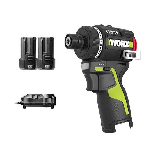 [롯데온] 웍스 WORX WU139 미니 충전 드릴 드라이버+2.0Ah 배터리 2개 세트