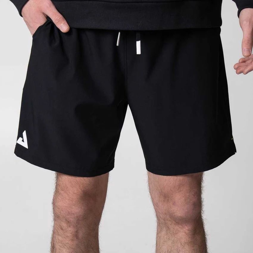 Mens Woven Shorts 7 Black 율라 맨즈 반바지 7인치 블랙