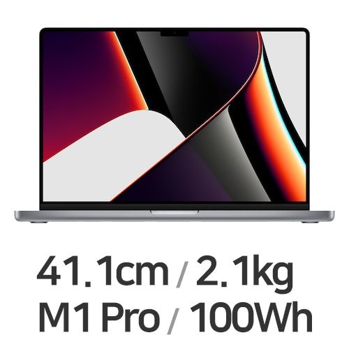 Apple 맥북프로16 M1프로 10코어 CPU, 16코어 GPU 그레이