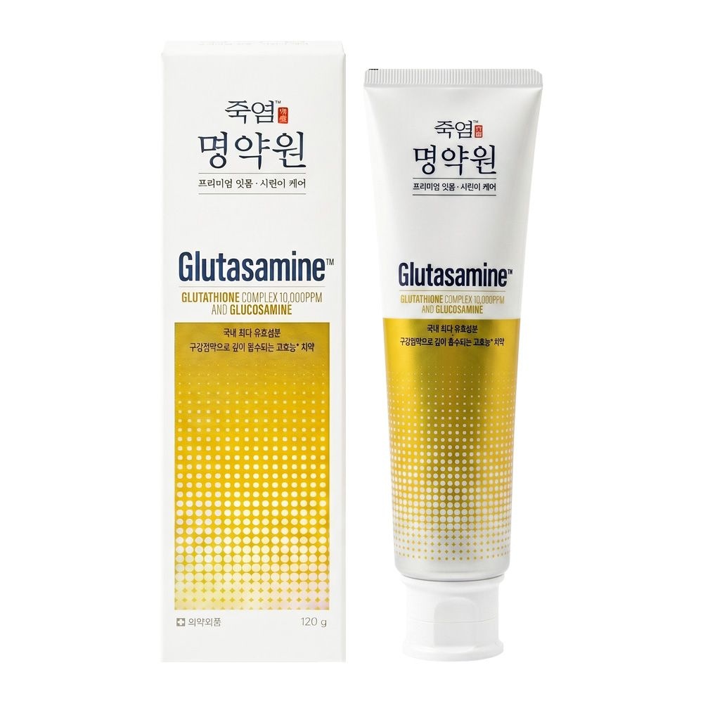 죽염 명약원 프리미엄 잇몸 시린이 케어 글루타사민 치약 120g