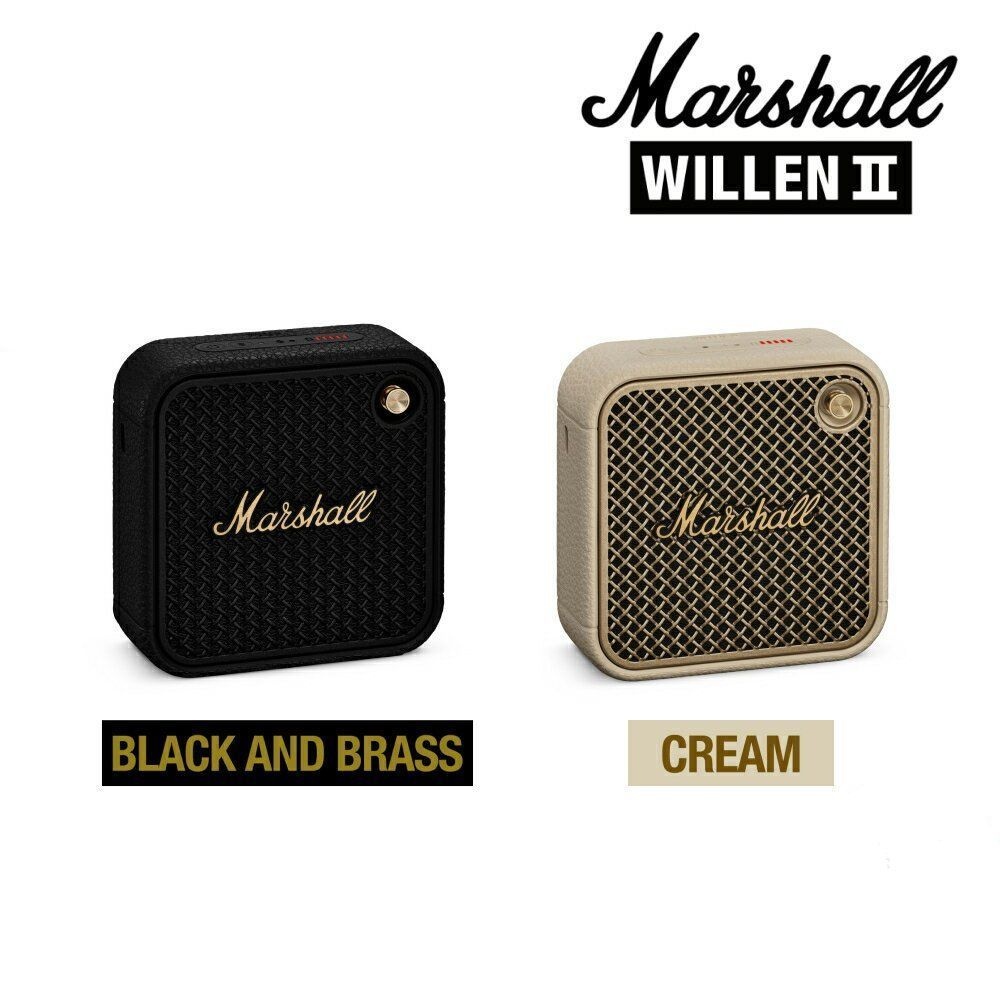마샬 윌렌 2 소형 블루투스 스피커 휴대용 캠핑 Marshall WILLEN II