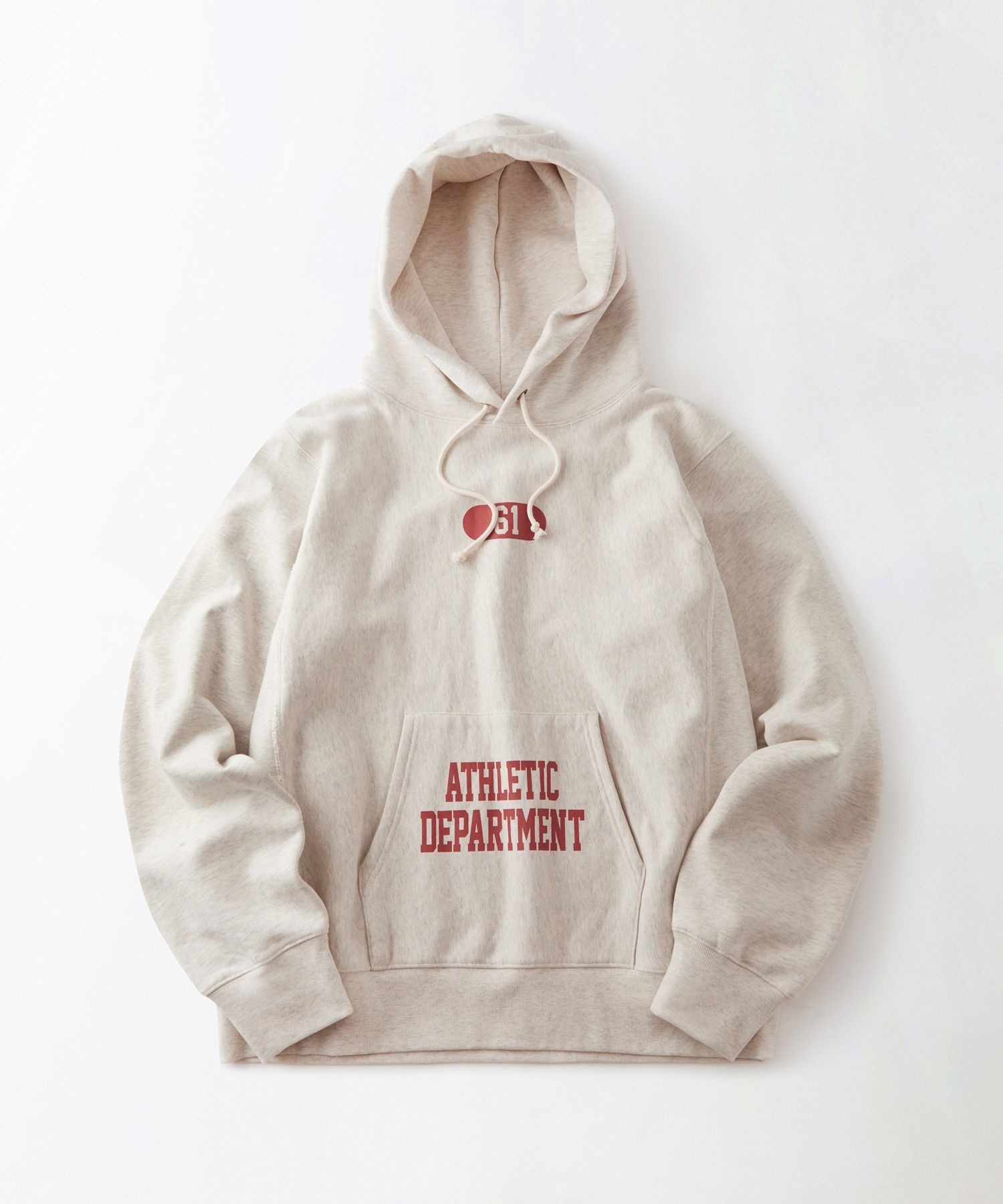 아웃스탠딩 OS26SSHD121O 남성 후드티 기모후드티 V.S.C SERIES HOOD SWEAT ATHLETIC DEPARTMENT _1 OATMEAL 5935987