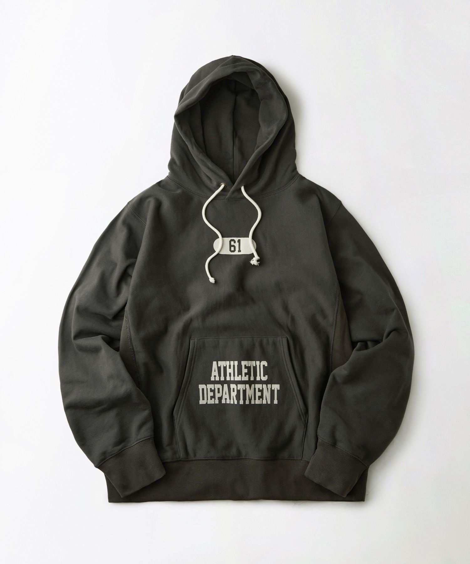 아웃스탠딩 OS26SSHD12CH 남성 후드티 기모후드티 V.S.C SERIES HOOD SWEAT ATHLETIC DEPARTMENT _CHARCOAL 5935990