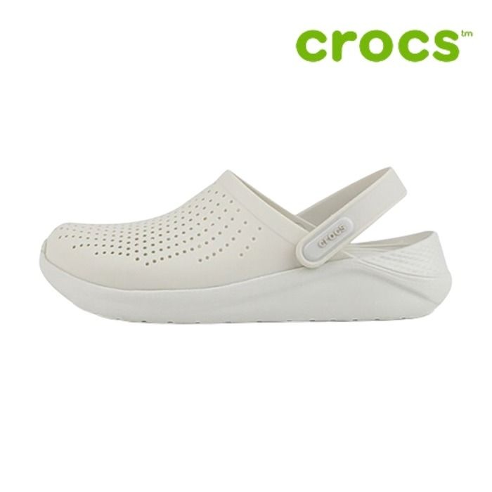 크록스 [패션플러스][크록스]크록스 샌들 /u9- 204592-1CV / LiteRide Clog Almost White - Almost White