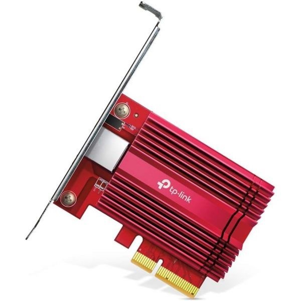 [해외] TP-Link 10GB PCIe 네트워크 카드(TX401)-PCIe to 10 기가비트 이더넷 어댑터, Windows 11/10/8.1/8/7, 서버 2019/2016/2012 R2 및 리눅