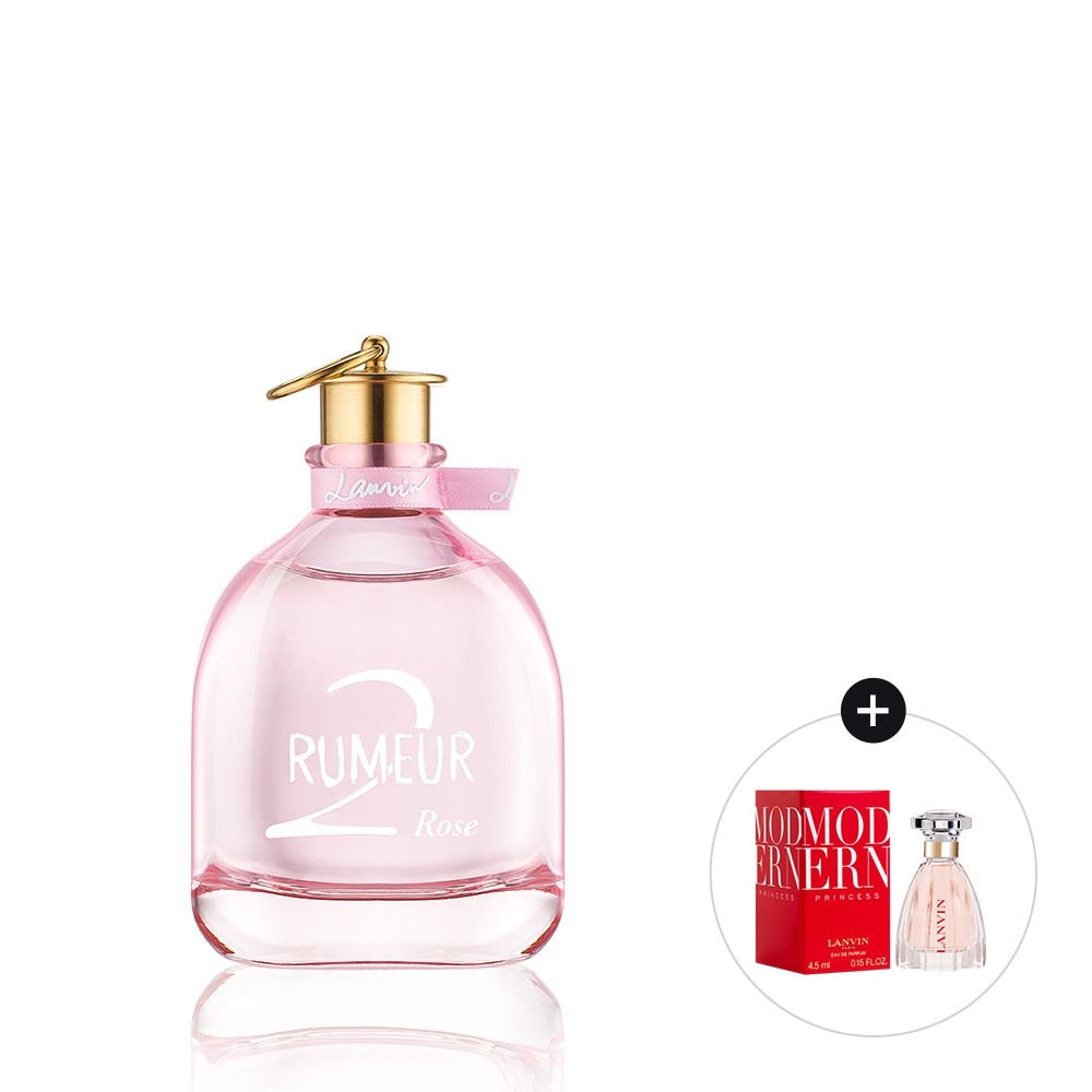 공식수입 랑방 루머 2 로즈 EDP 100ML+미니어처증정