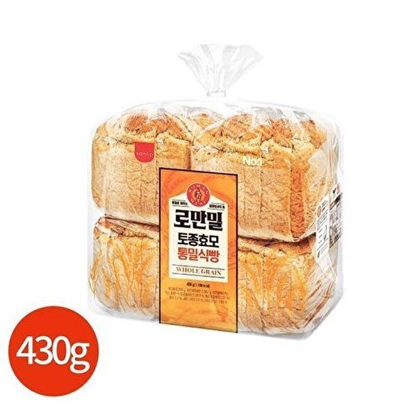 [셀러허브 식품]삼립 토종효모 로만밀 식빵 430g x 4개 (43223002)