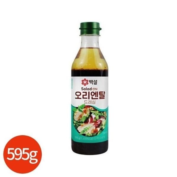 CJ 백설 오리엔탈 드레싱 595g x 2개