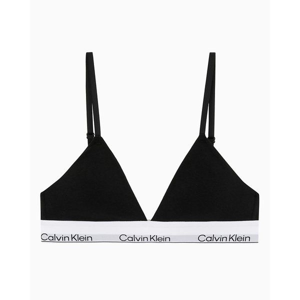 Calvin Klein Underwear 캘빈클라인 CALVIN KLEIN Underwear 26 SS CK 여성 아이콘 코튼 모달 트라이앵글 브라렛QF8498AD-UB1 RGF104 WLV998
