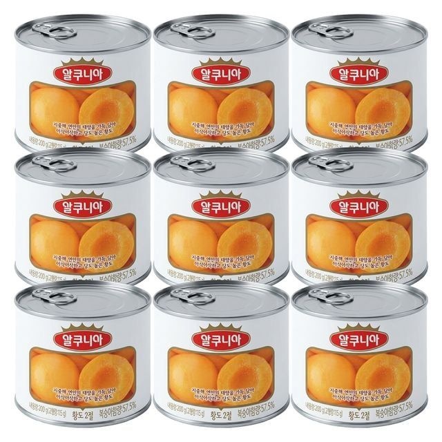알쿠니아 황도 2절 200g X 9개