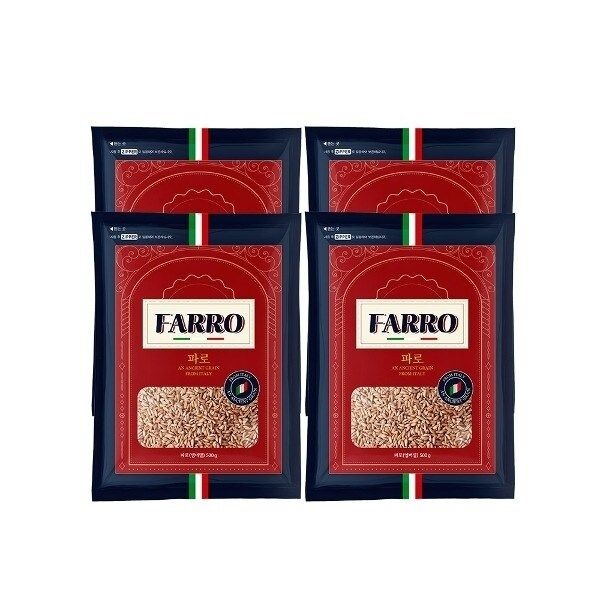 고대곡물 이탈리아 파로 밀 500g x 4봉18985506587899