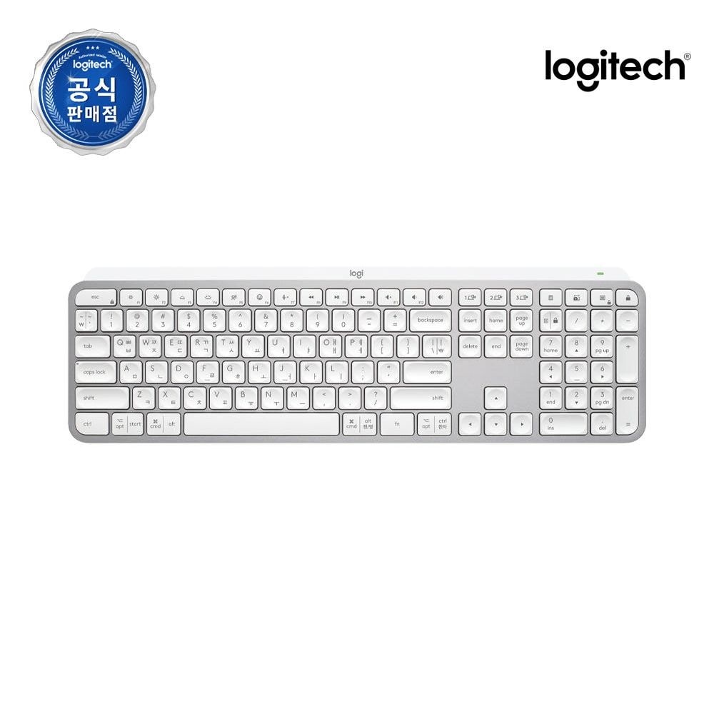 로지텍 페일그레이 MX Keys S 무선 팬터그래프 키보드 멀티 OS