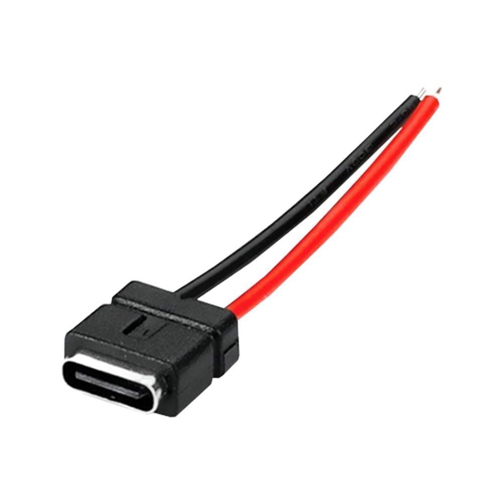 커넥터 납땜 암소켓 USB C 고정 와이어 부품