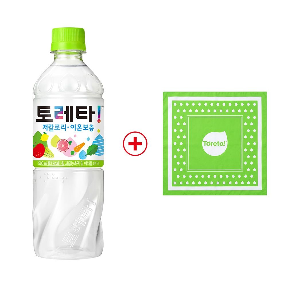 [롯데온] 토레타 500ml PET 24입+토레타 반다나 증정